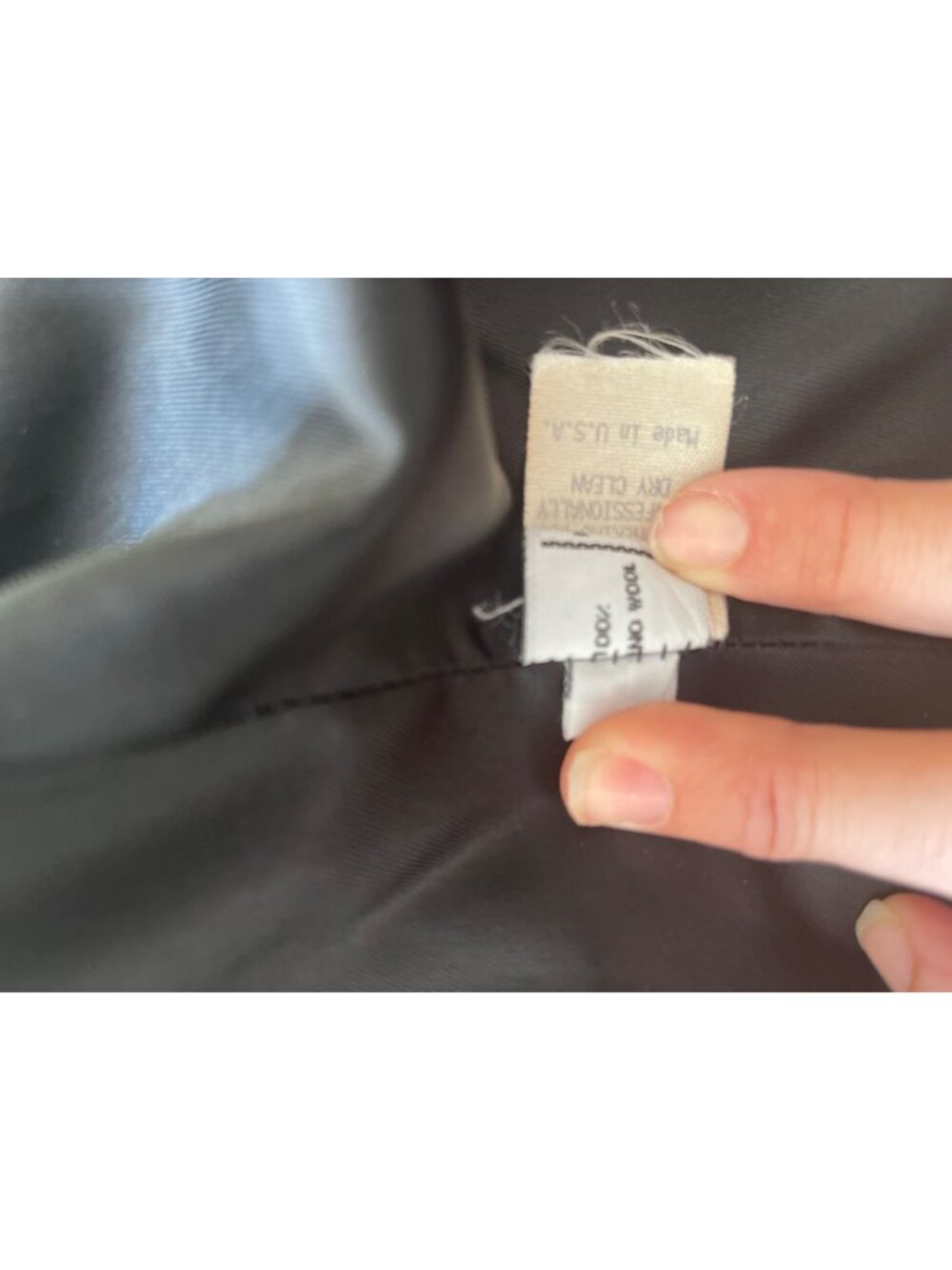 Vtg Perry Ellis Size 6 Portfolio Merino Wool Double Breasted Dress Coastal Chic - Picture 8 of 14